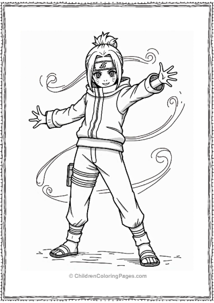 Naruto Inos Mind Transfer Jutsu Preparation Free PDF Printable