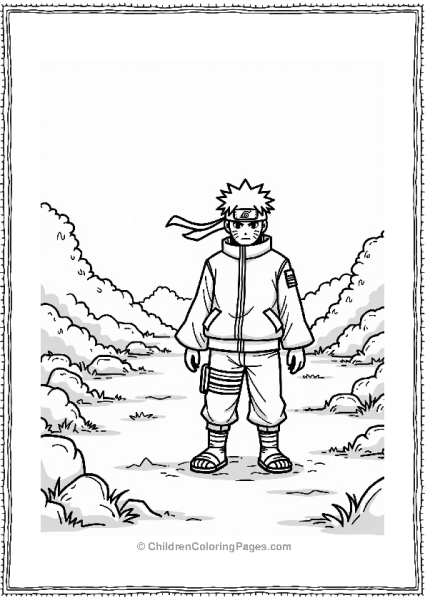 Naruto Training In The Field Free PDF Printable