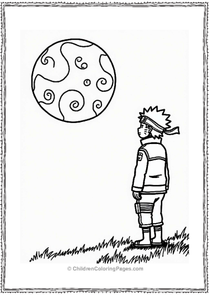 Naruto Under The Full Moon Free PDF Printable