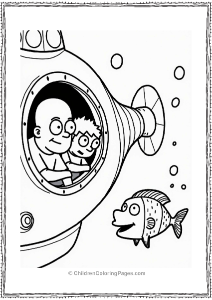 Nickelodeon Aqua Teen Hunger Force Submarine Adventure Free PDF Printable