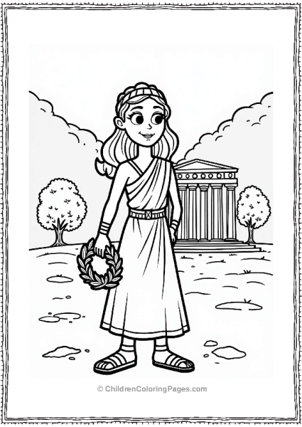 Nickelodeon Helga Pataki In Ancient Greece Free PDF Printable