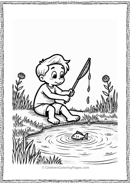 Nickelodeon Nickelodeon Character By A Bubbling Brook Free PDF Printable