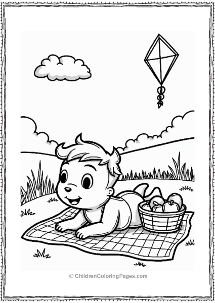 Nickelodeon Nickelodeon Character Picnic Scene Free PDF Printable