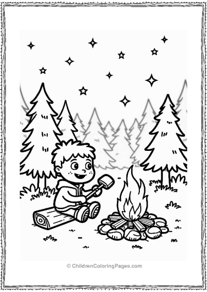 Nickelodeon Nickelodeon Characters Camping Under The Stars Free PDF Printable