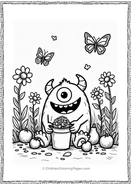 Nickelodeon Nickelodeon Characters In A Magical Garden Free PDF Printable
