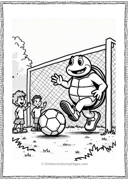 Nickelodeon Nickelodeon Characters Playing Soccer Free PDF Printable