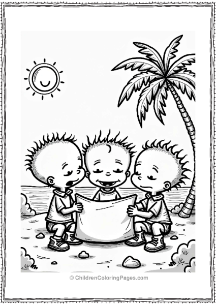 Nickelodeon Rugrats Treasure Hunt Adventure Free PDF Printable