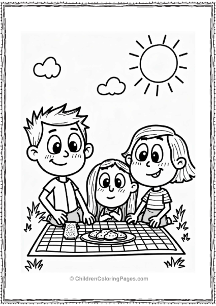 Nickelodeon The Loud House Family Picnic Free PDF Printable
