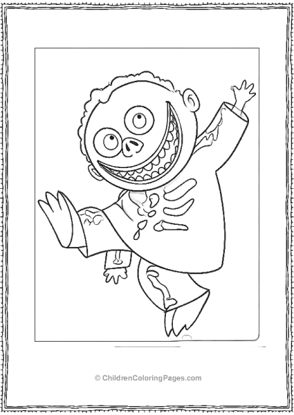 Nigtmare Before Christmas Barrel Dancing Free PDF Printable