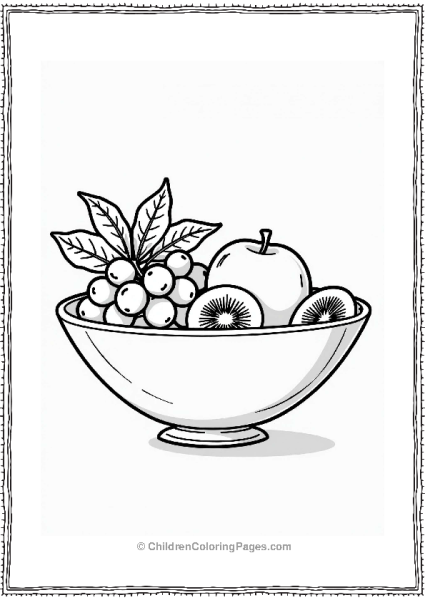 Orange Fruit Salad Free PDF Printable