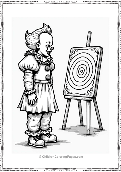 Pennywise At The Target Game Free PDF Printable