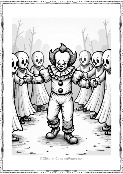 Pennywise Dancing With Ghosts Free PDF Printable