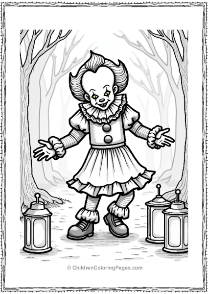 Pennywise Dancing With Lanterns Free PDF Printable