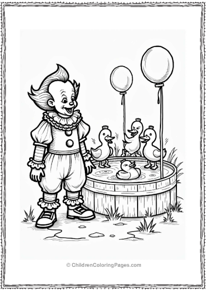 Pennywise Next To The Duck Pond Game Free PDF Printable