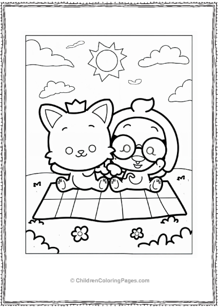 Pinkfong And Hogi On A Picnic Free PDF Printable