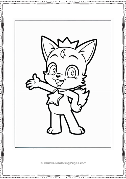 Pinkfong Coloring Page Free PDF Printable