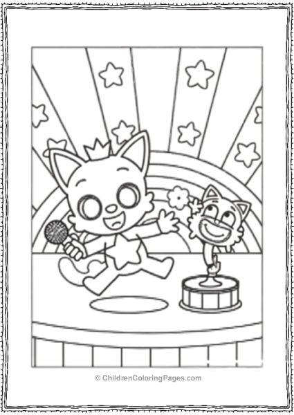 Pinkfong On The Stage Free PDF Printable