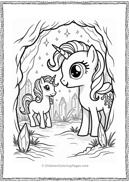 Pinkie Pie And The Unicorns Secret Free PDF Printable