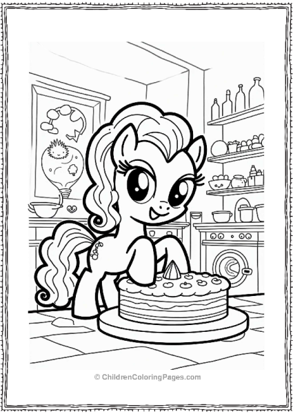 Pinkie Pie Baking In Dreamland Free PDF Printable