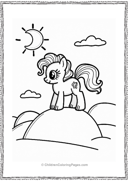 Pinkie Pie Climbing A Hill Free PDF Printable
