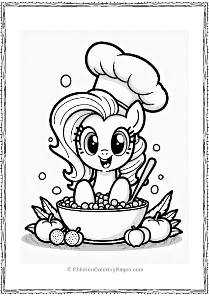 Pinkie Pie The Chef Free PDF Printable