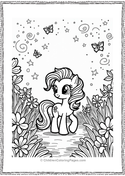 Pinkie Pies Dream Garden Adventure Free PDF Printable