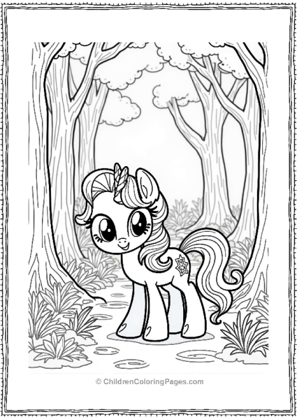 Pinkie Pies Unicorn Adventure In A Magical Forest Free PDF Printable