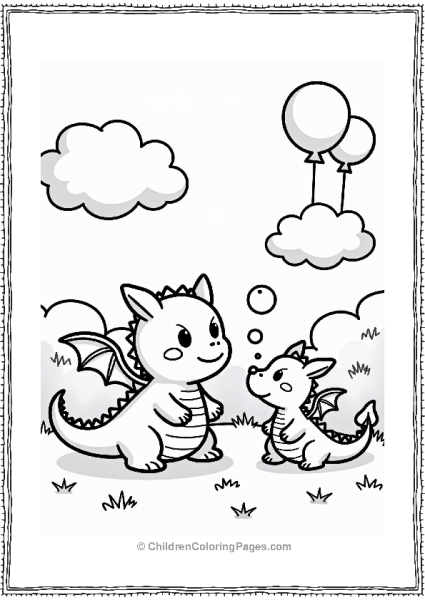 Pochacco And The Friendly Dragon Free PDF Printable