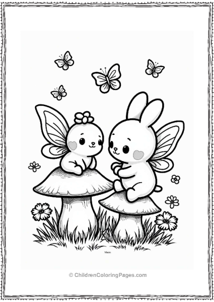 Pochacco And The Friendly Fairy Free PDF Printable