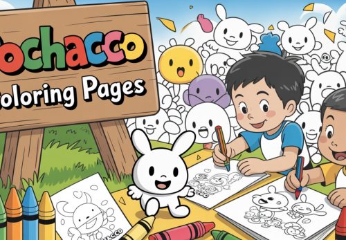 Pochacco Coloring Pages – Free PDF Printables 🐶🎾🍌🚴