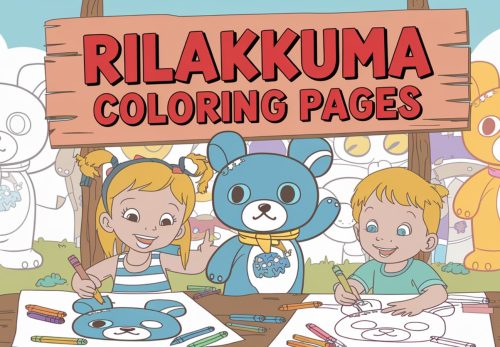 Rilakkuma Coloring Pages – Free PDF Printables 🐻🧸💤🐣
