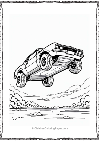 Rocket League Car Aerial Flip Free PDF Printable