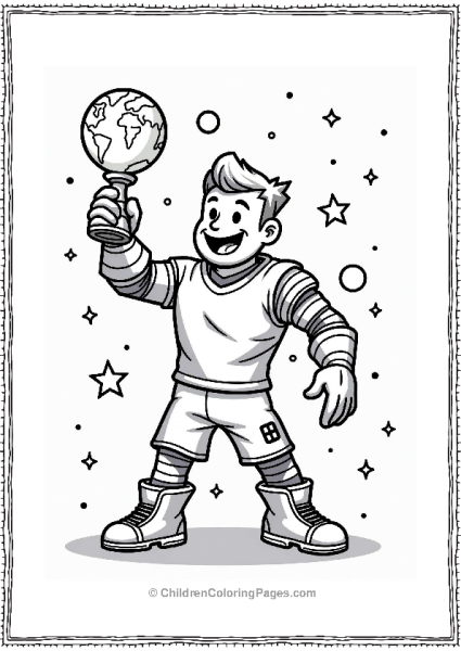Rocket League Victory Celebration Free PDF Printable