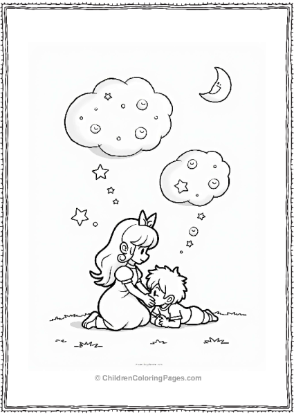 Rosalina And A Dreaming Child Free PDF Printable