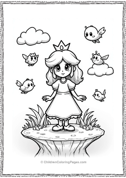Rosalina And The Floating Islands Free PDF Printable