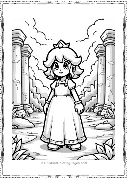 Rosalina At The Ancient Ruins Free PDF Printable