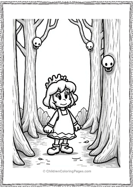 Rosalina In A Cosmic Forest Free PDF Printable
