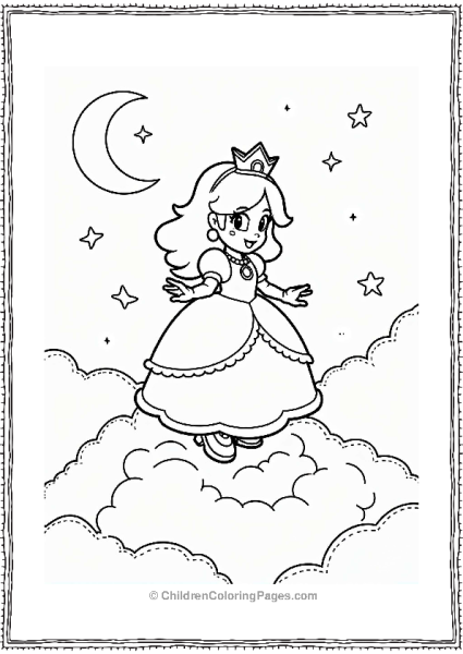 Rosalina In A Dreamy Landscape Free PDF Printable