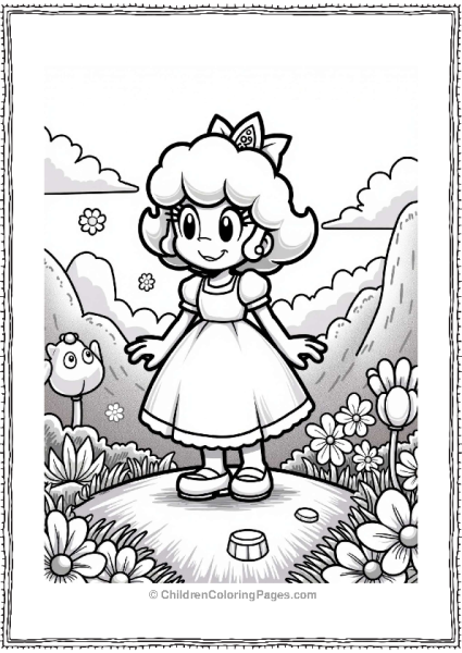 Rosalina On A Colorful Planet Free PDF Printable