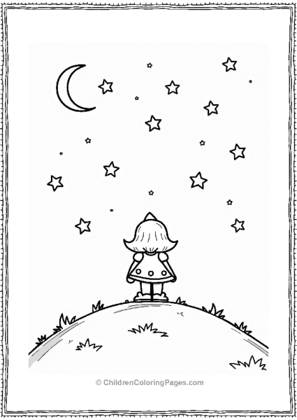 Rosalina Under A Starry Sky Free PDF Printable
