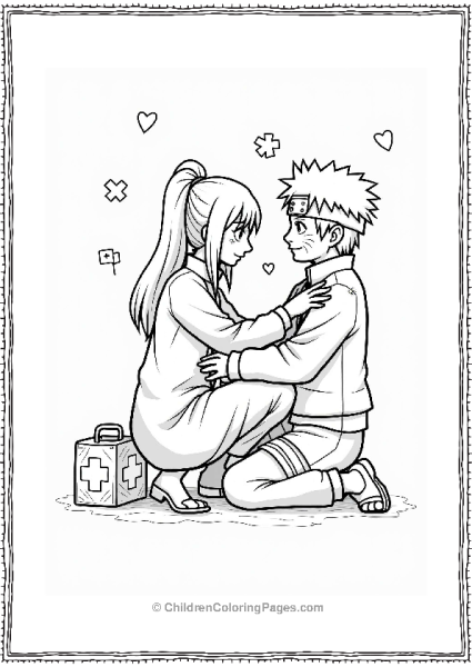 Sakura Healing Naruto Free PDF Printable