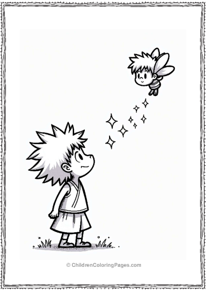Sasuke And The Mischievous Fairy Free PDF Printable