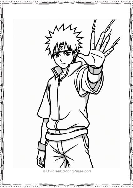Sasuke’s Lightning Blade Preparation Free PDF Printable