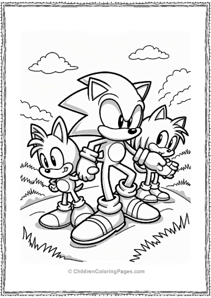 Shadow Sonic And Friends Ready For Adventure Free PDF Printable