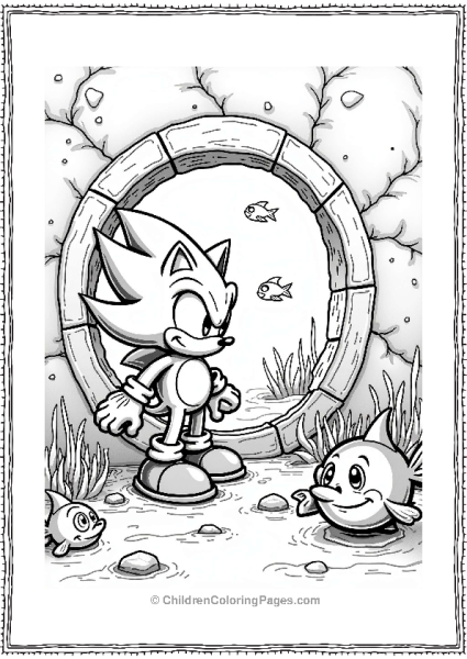 Shadow Sonic Exploring A Sunken Shipwreck Free PDF Printable