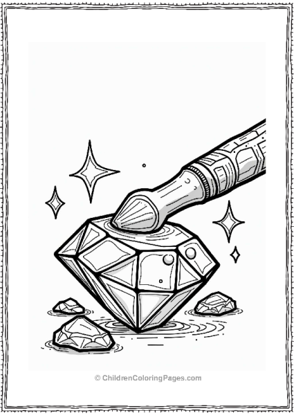 Shaping A Diamond With Tools Free PDF Printable