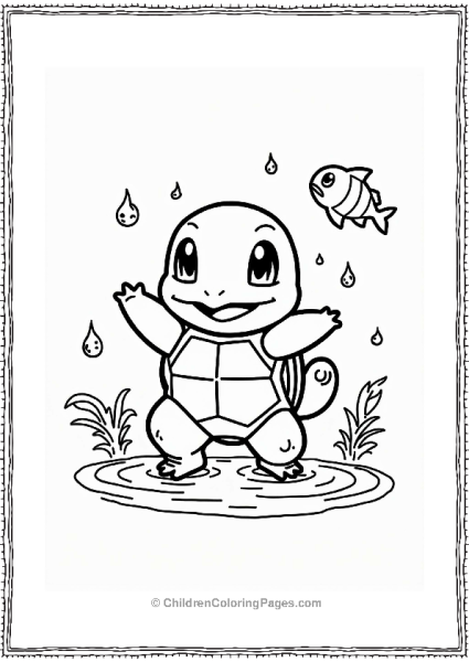 Squirtles Water Dance Free PDF Printable