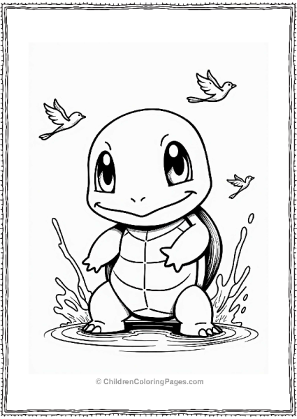 Squirtles Water Show Free PDF Printable