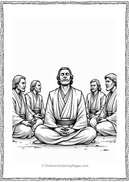 Star Wars Jedi Master Meditation Council Free PDF Printable