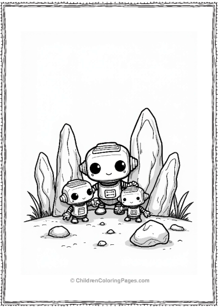 Star Wars Joyful Droid Playing Hide And Seek Free PDF Printable